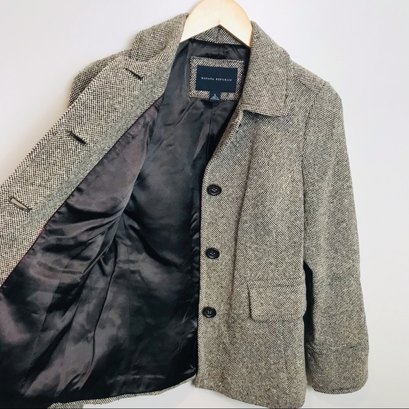 Banana Republic Wool Coat - Picture 2 of 5